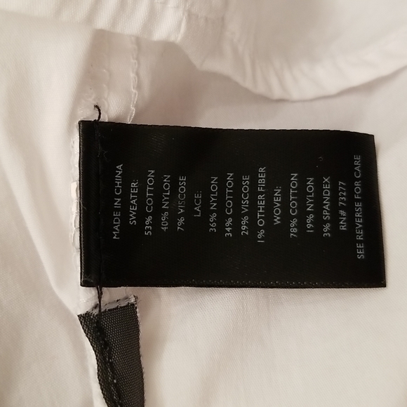 Simply Vera blouse sweater Sz XL - Picture 7 of 8